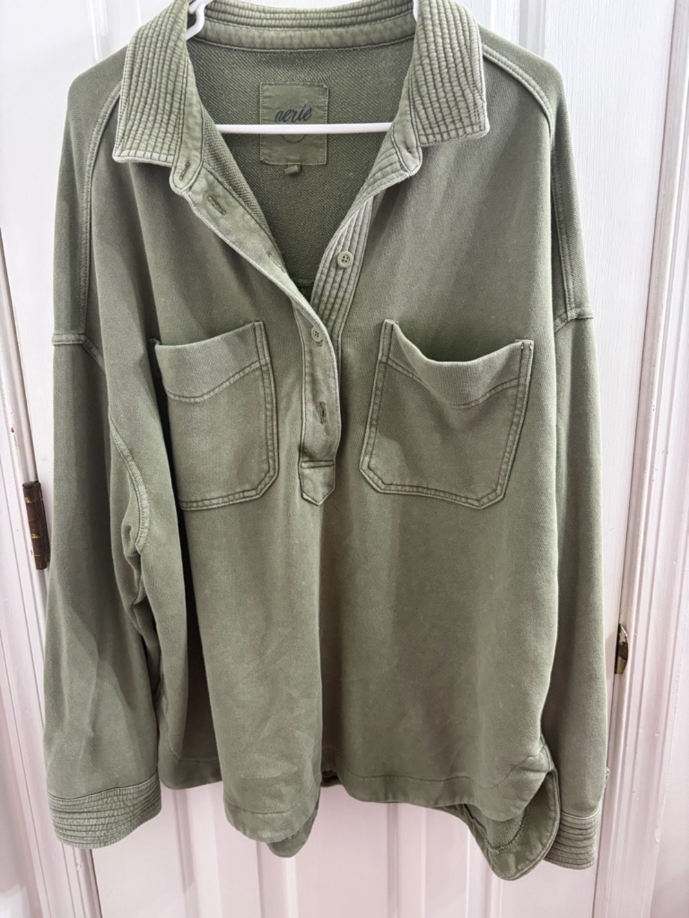 Aerie Olive Green Pullover